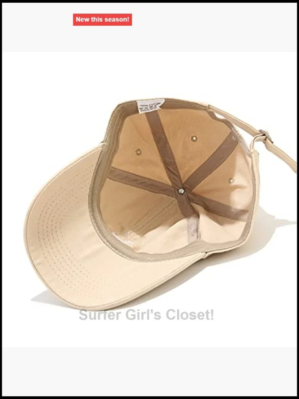 Low Profile Unstructured Cotton Dad Hat Adjustable Baseball Cap